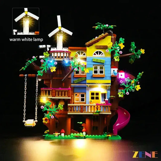 MOC LEGO Tree House Light Kit Easy Install With Subtle Glow - ToylandEU