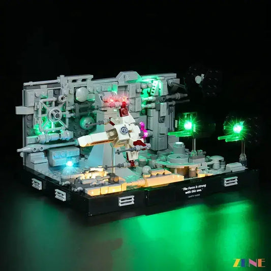 MOC Lego Light Kit For Trench Run Diorama With Easy Install - ToylandEU