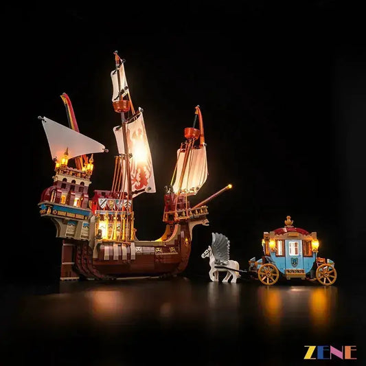 MOC Light Kit for LEGO Triwizard Tournament The Arrival #76440 - ToylandEU