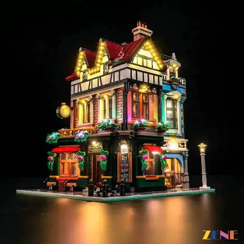 Light Kit for LEGO Tudor Corner #10350 - ToylandEU