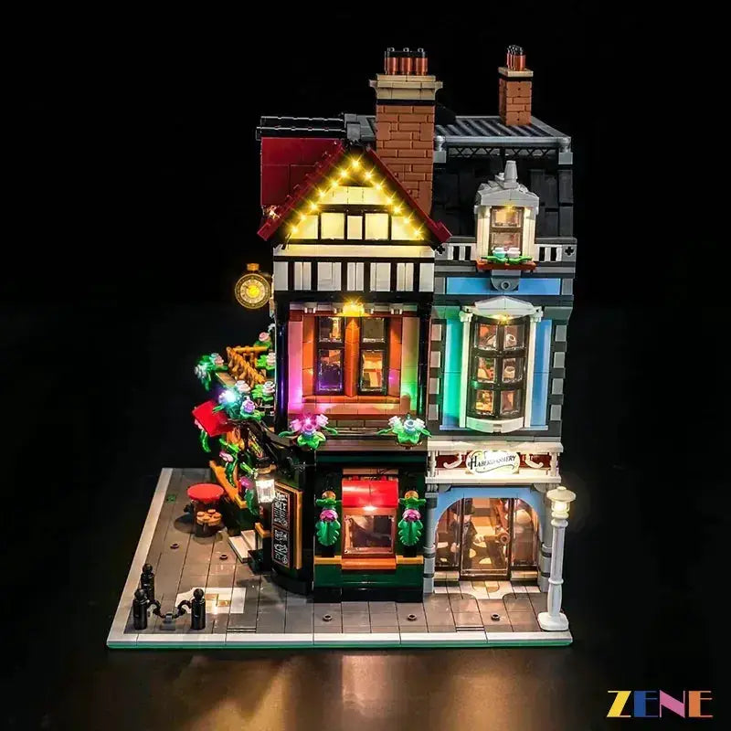 Light Kit for LEGO Tudor Corner #10350 - ToylandEU