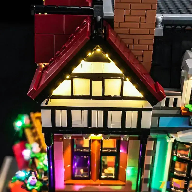 Light Kit for LEGO Tudor Corner #10350 - ToylandEU