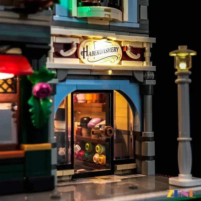 Light Kit for LEGO Tudor Corner #10350 - ToylandEU