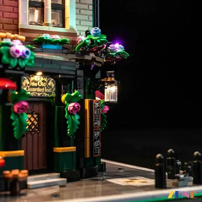 Light Kit for LEGO Tudor Corner #10350 - ToylandEU