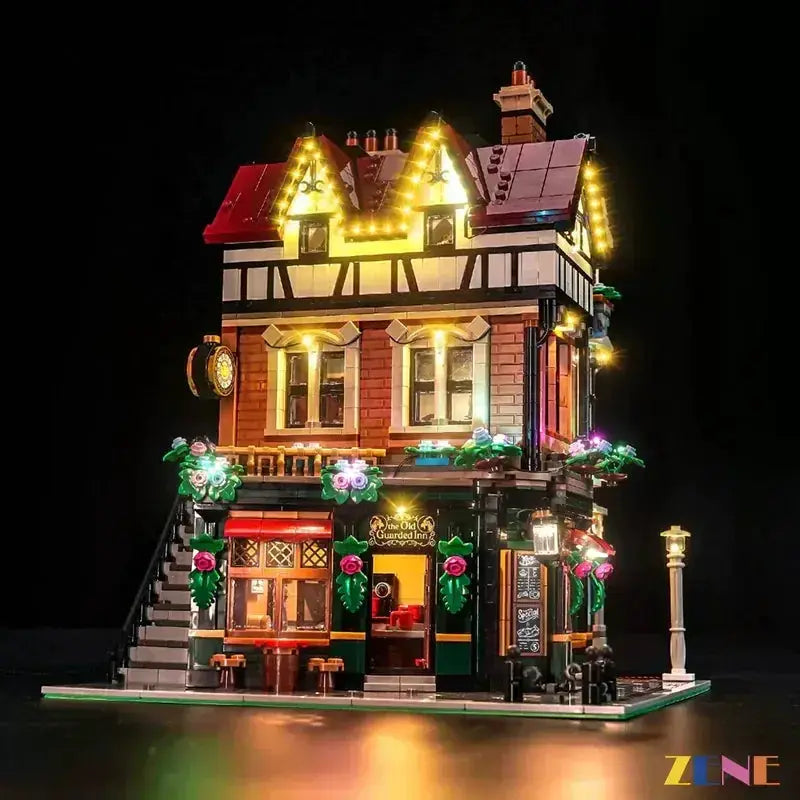 Light Kit for LEGO Tudor Corner #10350 - ToylandEU