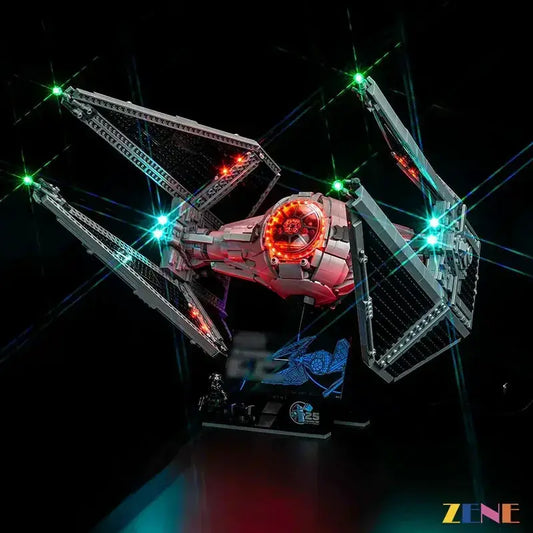 MOC LEGO Star Wars Light Kit For TIE Interceptor Easy Setup - ToylandEU