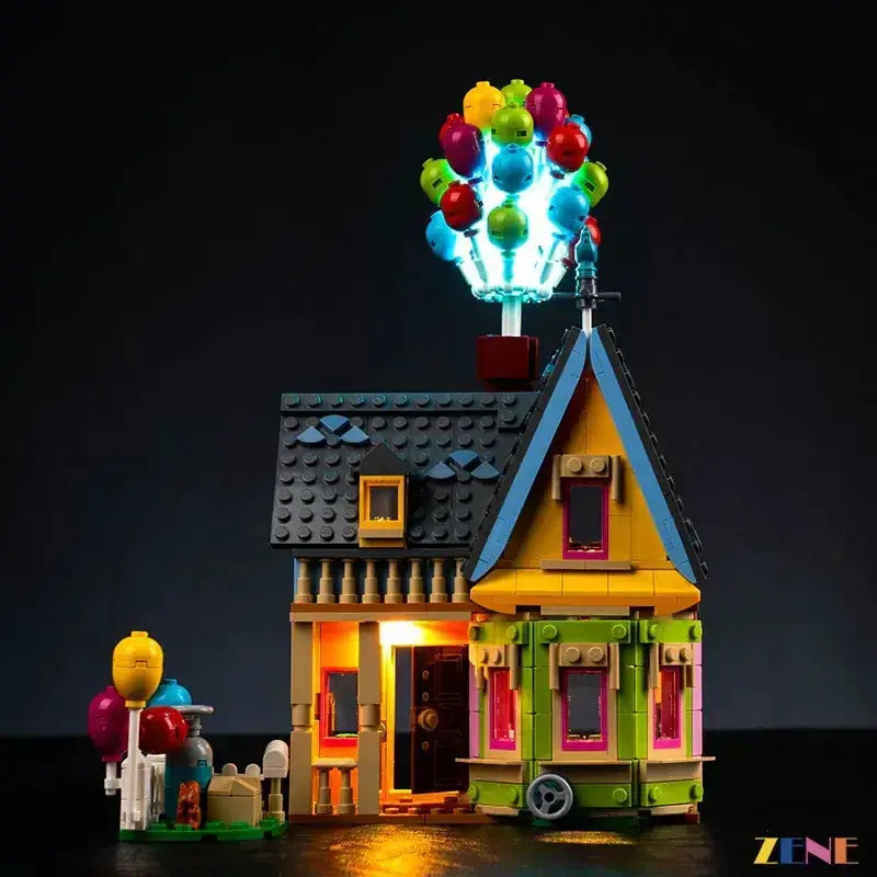 MOC LEGO Up House Light Kit 43217 Illuminates Display For Collectors - ToylandEU