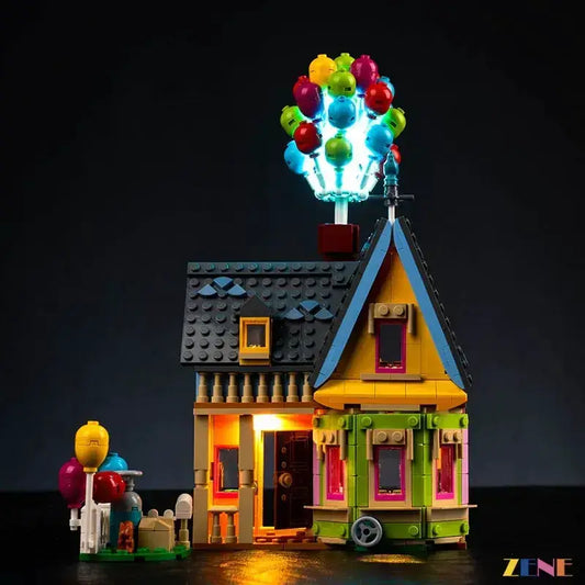 MOC LEGO Up House Light Kit 43217 Illuminates Display For Collectors - ToylandEU