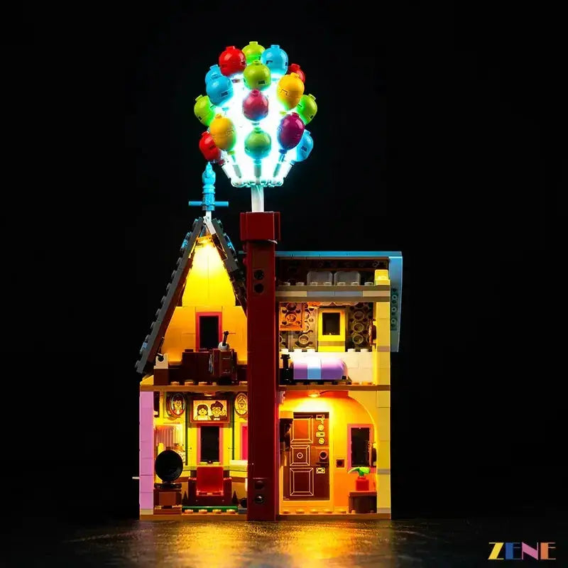 MOC LEGO Up House Light Kit 43217 Illuminates Display For Collectors - ToylandEU
