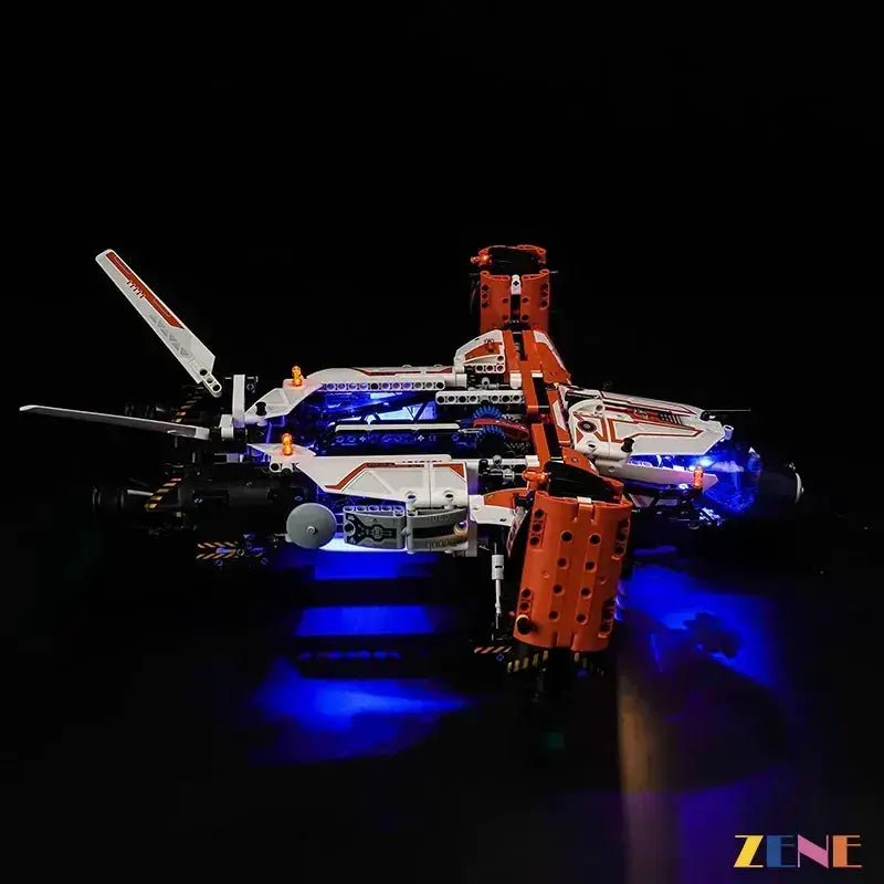 MOC LEGO Light Up Kit For VTOL Heavy Cargo Spaceship LT81 - ToylandEU