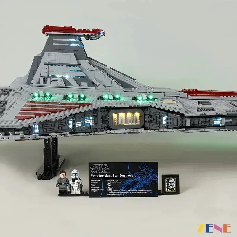Light Kit for Venator Class Republic Attack Cruiser LEGO #75367 (Ver.2) - ToylandEU