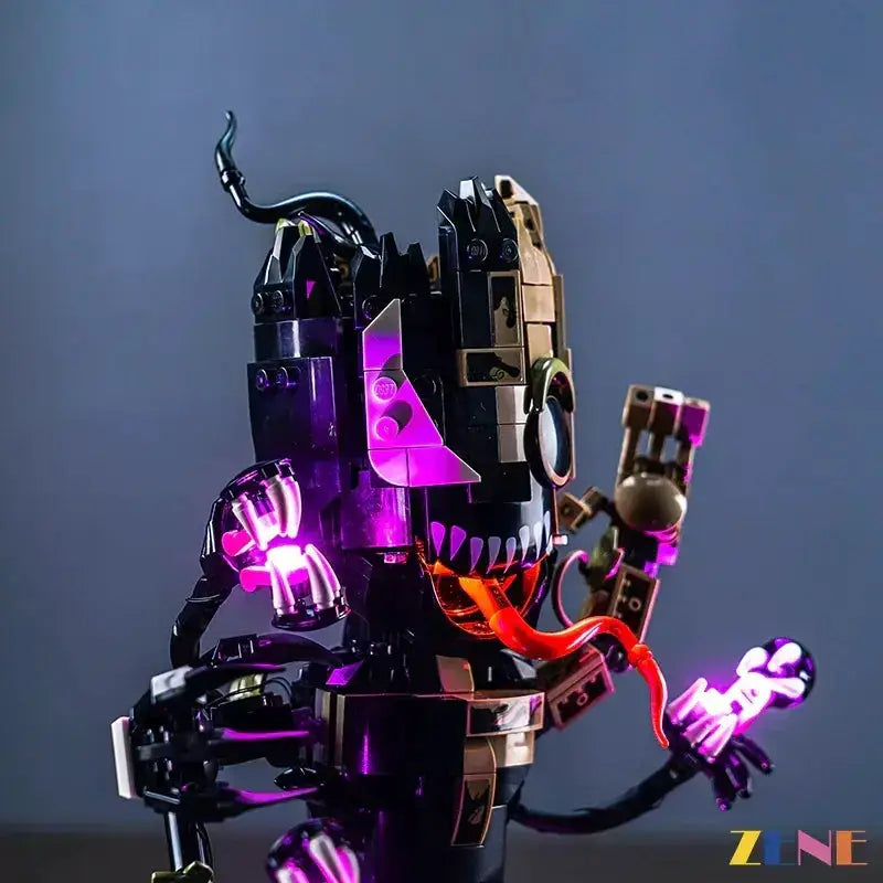 MOC LEGO Light Kit for Venomized Groot 76249 Bright Display - ToylandEU