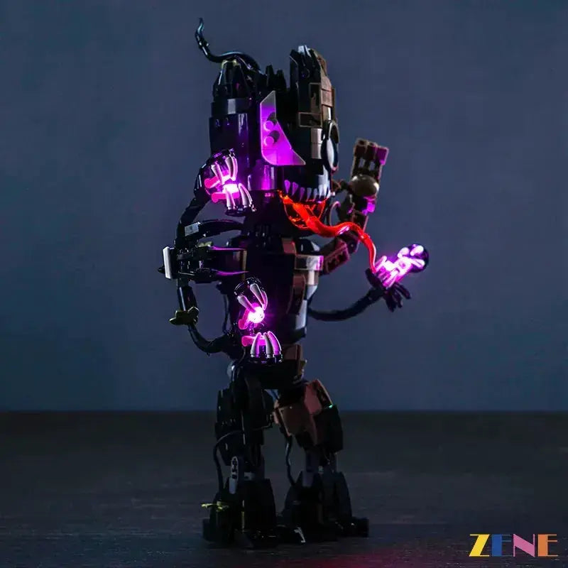 MOC LEGO Light Kit for Venomized Groot 76249 Bright Display - ToylandEU