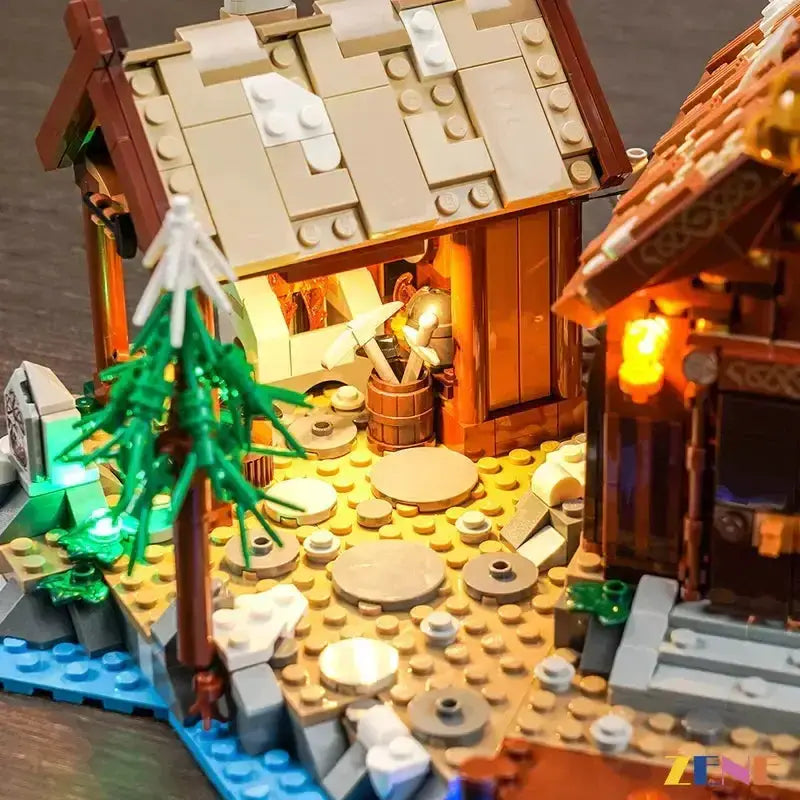 Light Kit for LEGO Viking Village Ideas #21343 - ToylandEU