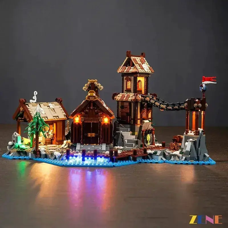 Light Kit for LEGO Viking Village Ideas #21343 - ToylandEU