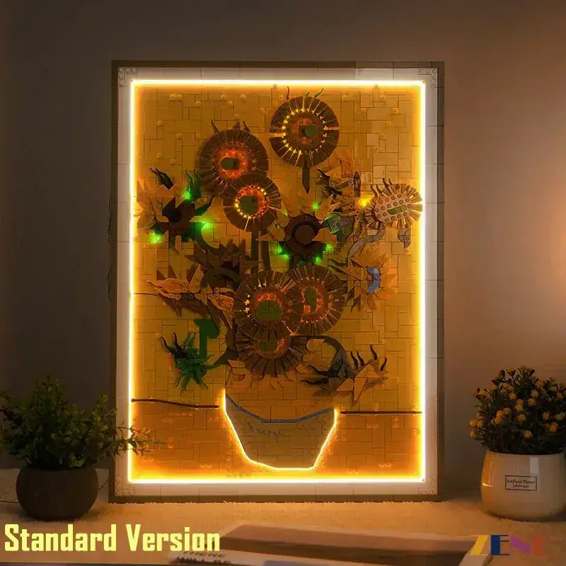 Light Kit for LEGO Vincent van Gogh Sunflowers Art  #31215 - ToylandEU