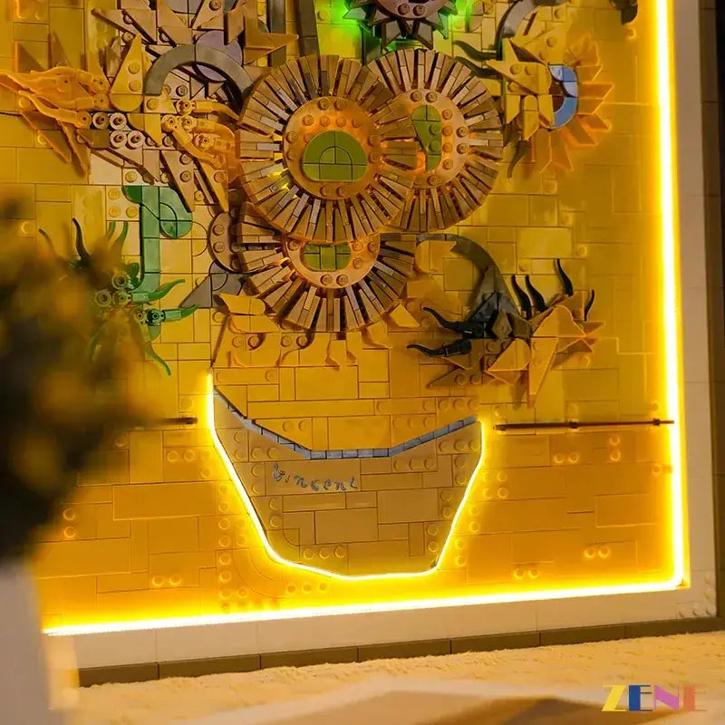 Light Kit for LEGO Vincent van Gogh Sunflowers Art  #31215 - ToylandEU