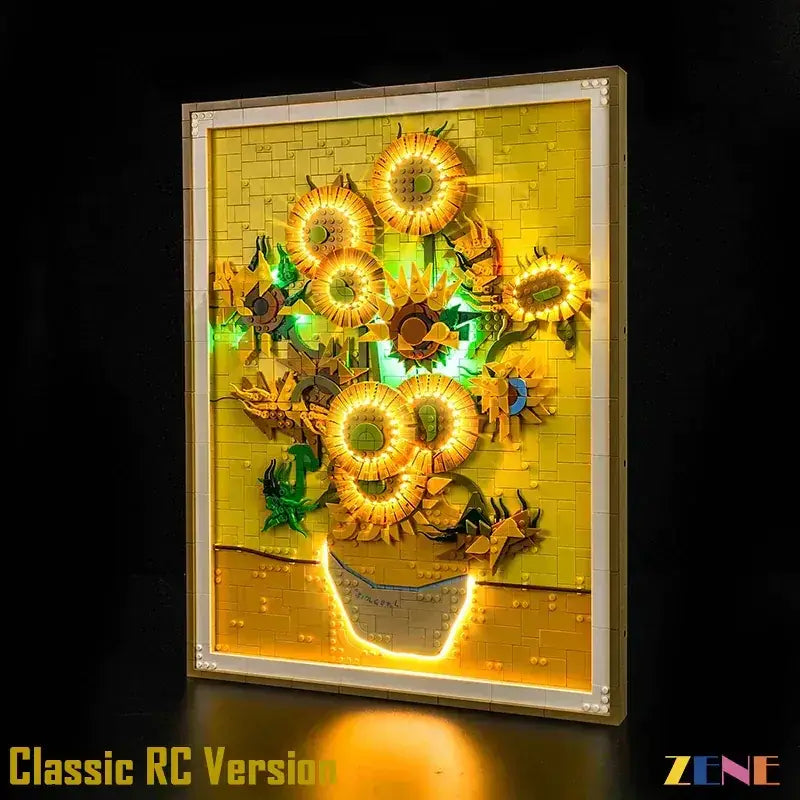 Light Kit for LEGO Vincent van Gogh Sunflowers Art  #31215 - ToylandEU