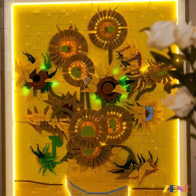 Light Kit for LEGO Vincent van Gogh Sunflowers Art  #31215 - ToylandEU