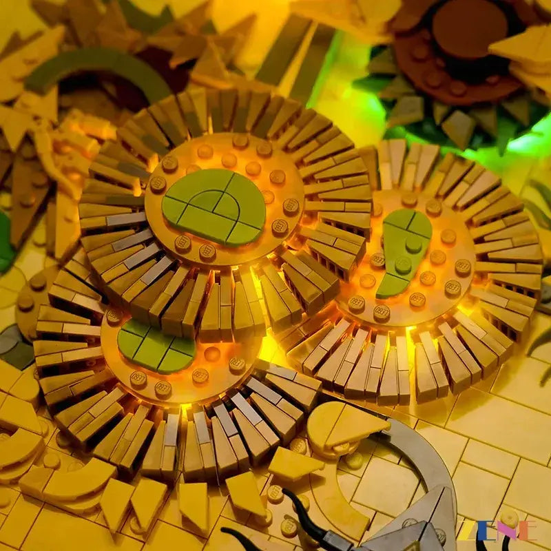 Light Kit for LEGO Vincent van Gogh Sunflowers Art  #31215 - ToylandEU