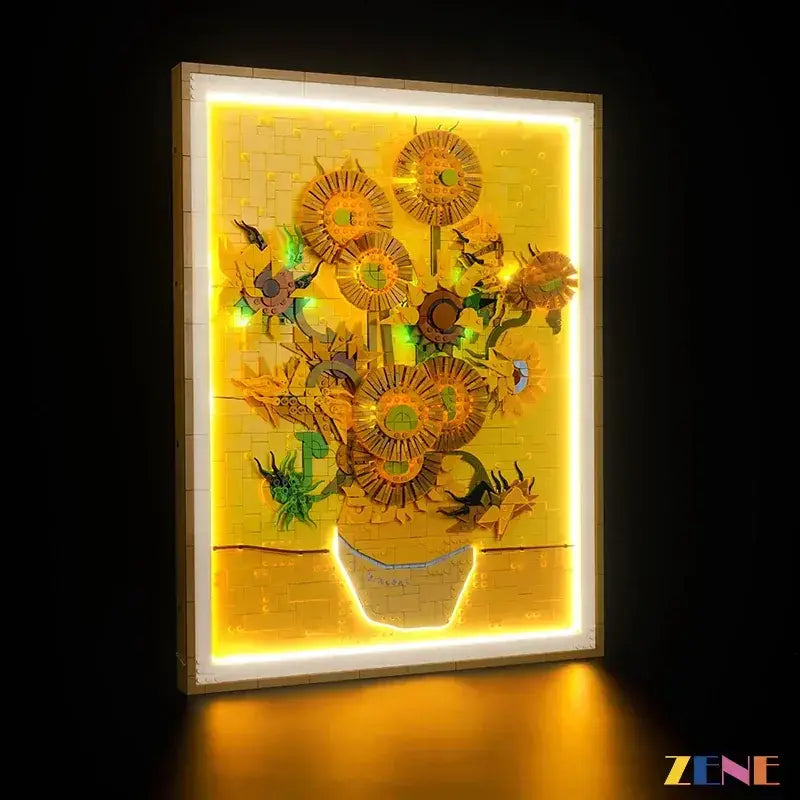 Light Kit for LEGO Vincent van Gogh Sunflowers Art  #31215 - ToylandEU