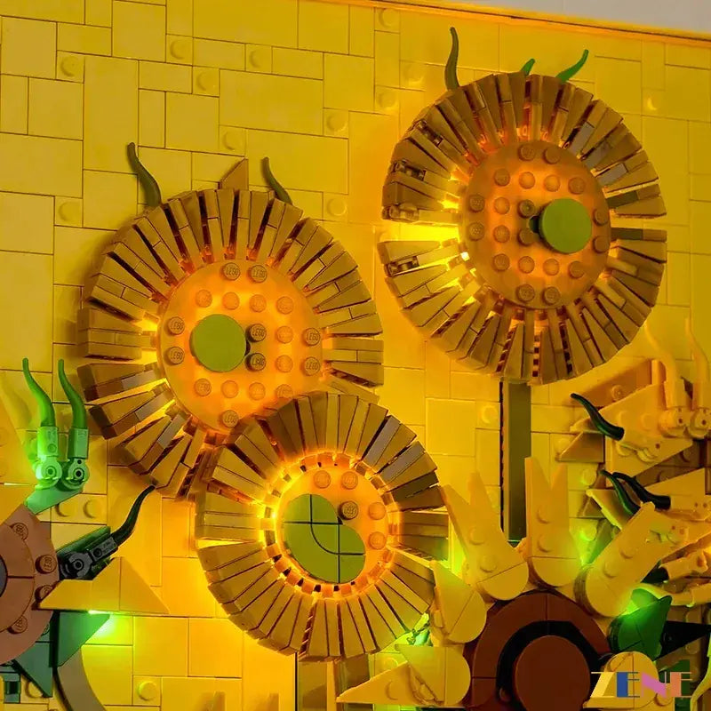 Light Kit for LEGO Vincent van Gogh Sunflowers Art  #31215 - ToylandEU