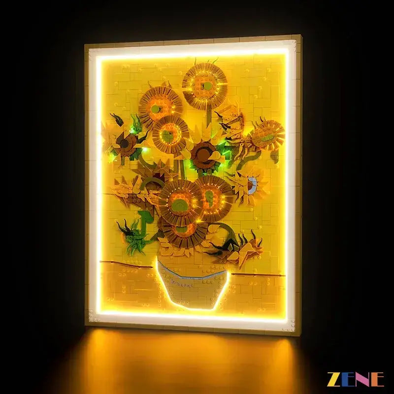Light Kit for LEGO Vincent van Gogh Sunflowers Art  #31215 - ToylandEU