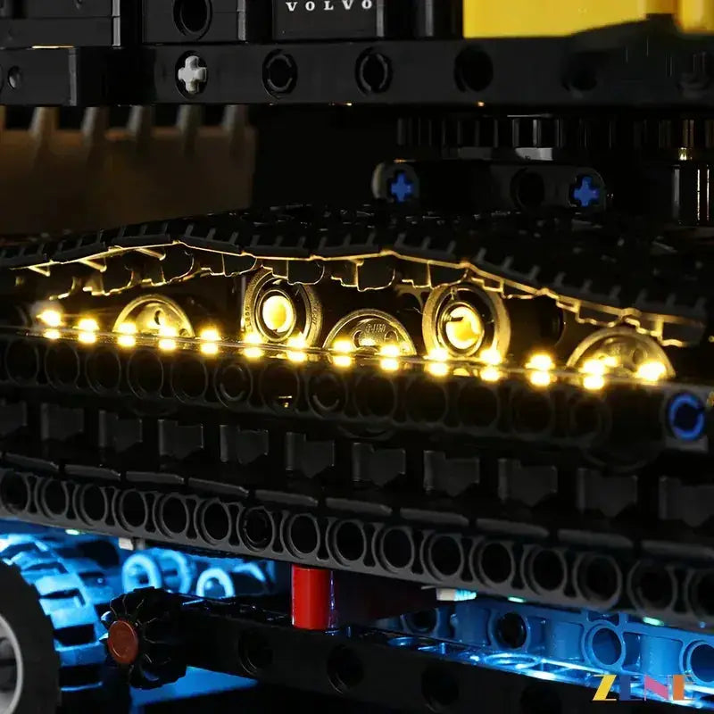MOC LEGO Light Kit Adds Night Lighting for Volvo FMX Truck - ToylandEU