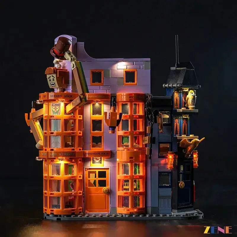 MOC LEGO Light Kit For Weasleys Wizard Wheezes Easy Setup - ToylandEU