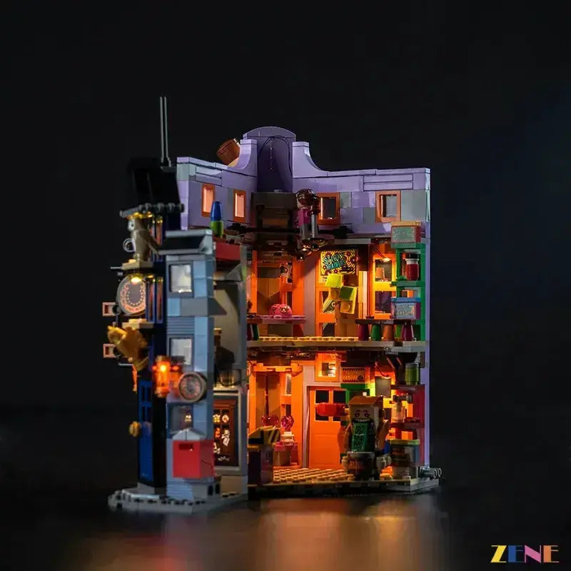 MOC LEGO Light Kit For Weasleys Wizard Wheezes Easy Setup - ToylandEU