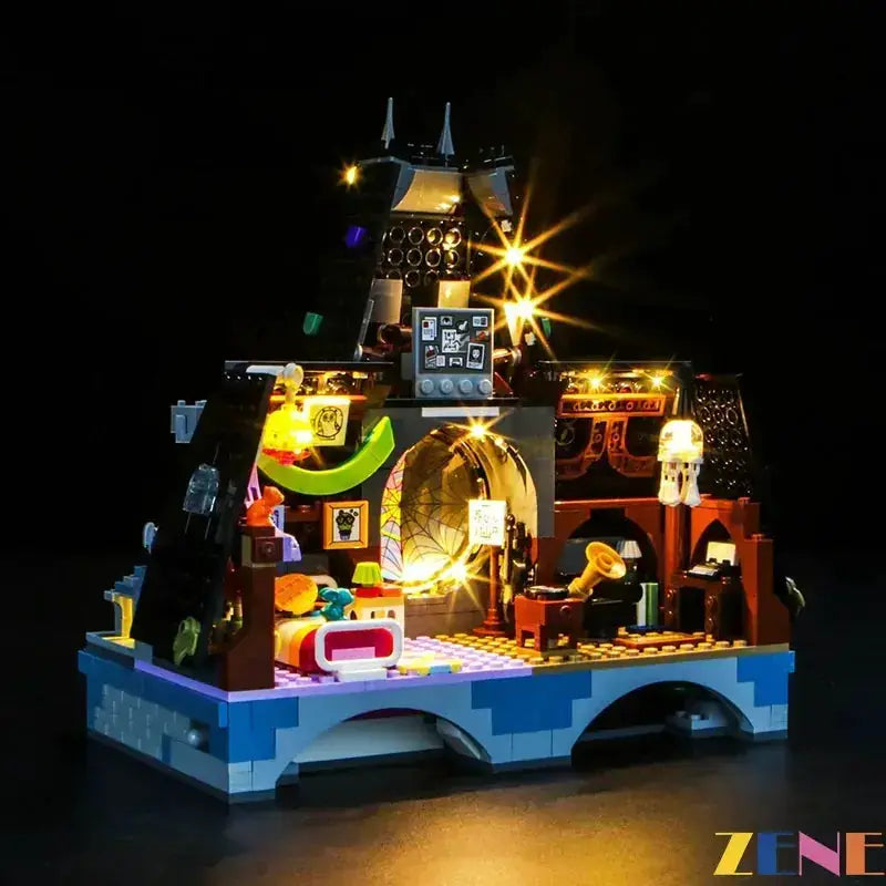 MOC LEGO Light Kit Easy Install For Wednesday Enid Dorm 76781 - ToylandEU