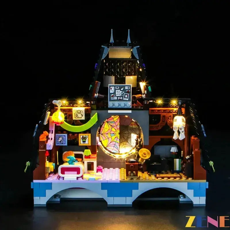 MOC LEGO Light Kit Easy Install For Wednesday Enid Dorm 76781 - ToylandEU