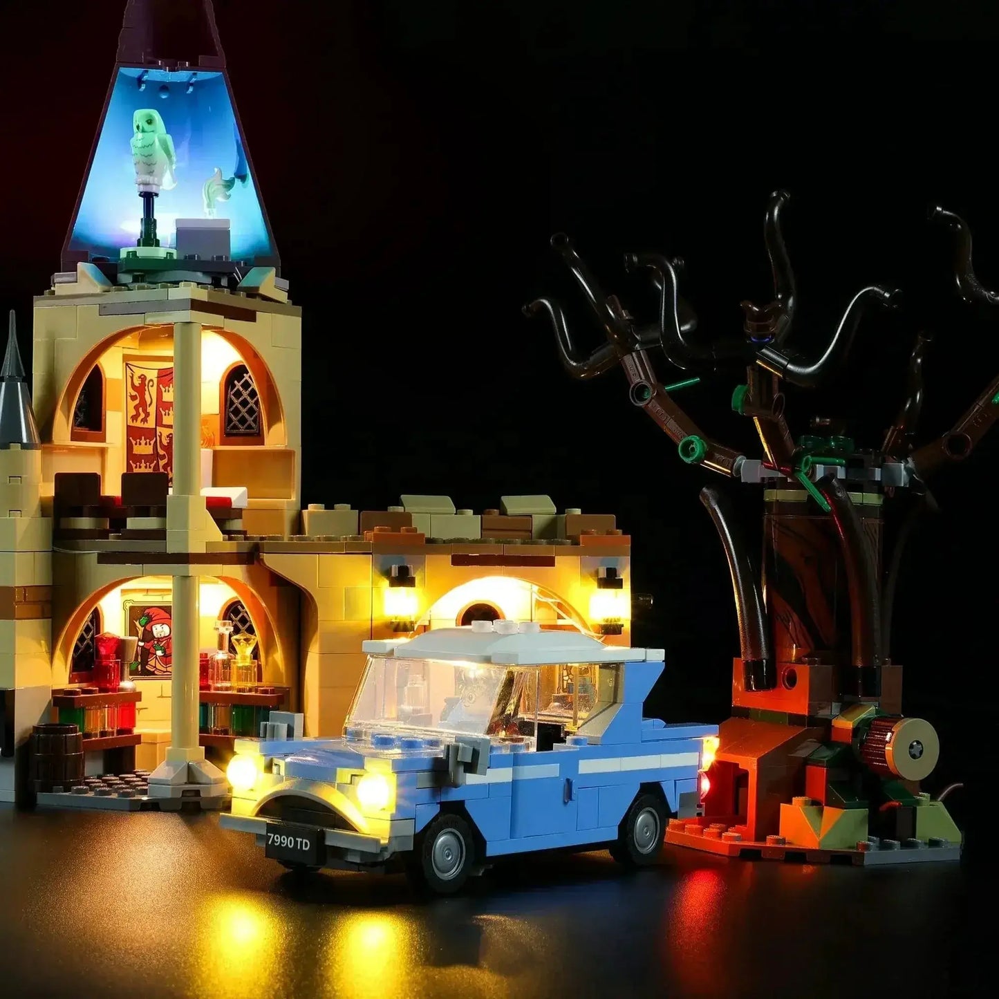 MOC LEGO Whomping Willow Light Kit for 75953 Display and Illumination - ToylandEU
