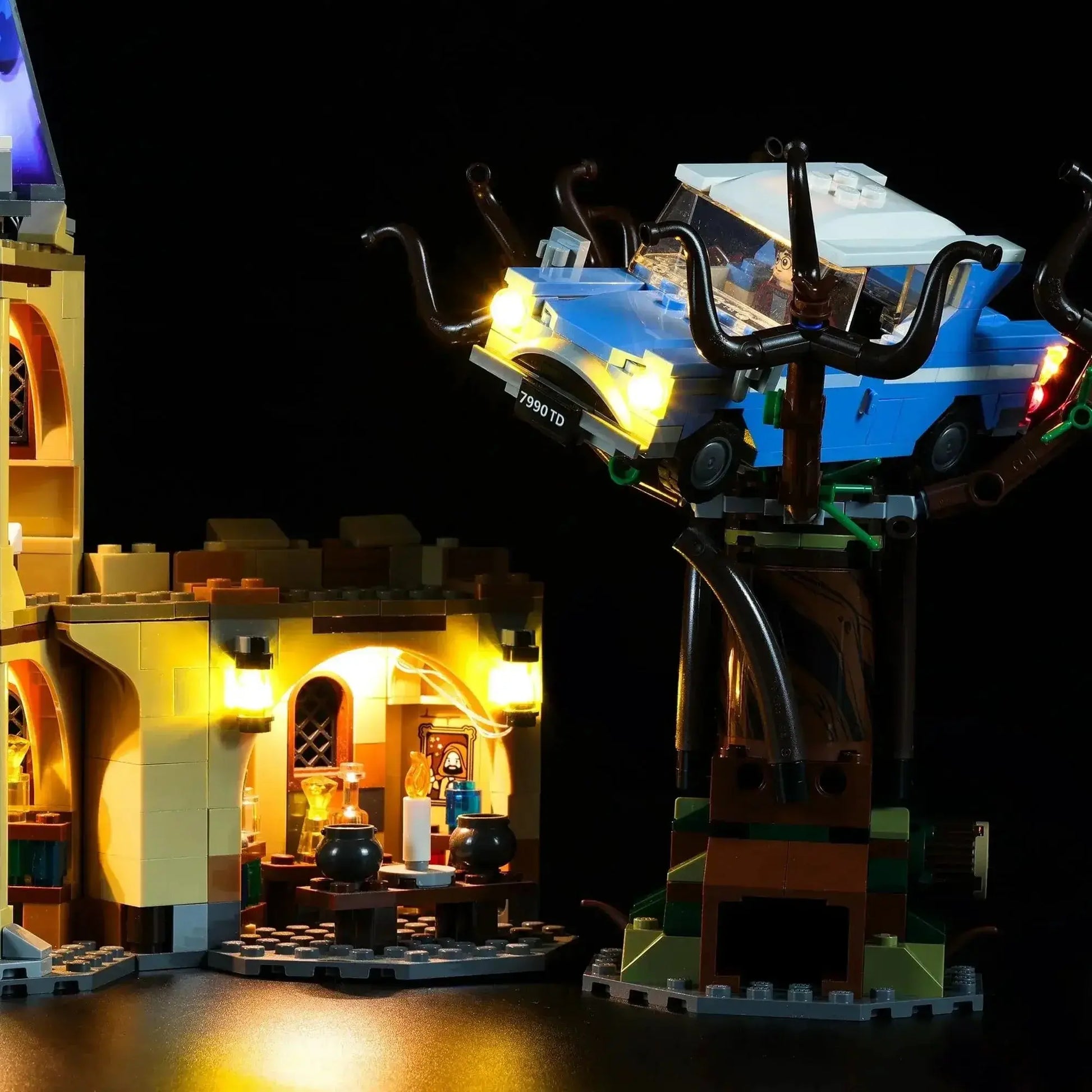 MOC LEGO Whomping Willow Light Kit for 75953 Display and Illumination - ToylandEU