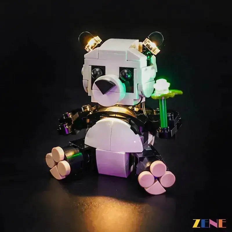 MOC LEGO Light Kit for Panda Family 31165 Brighten Daytime Displays - ToylandEU