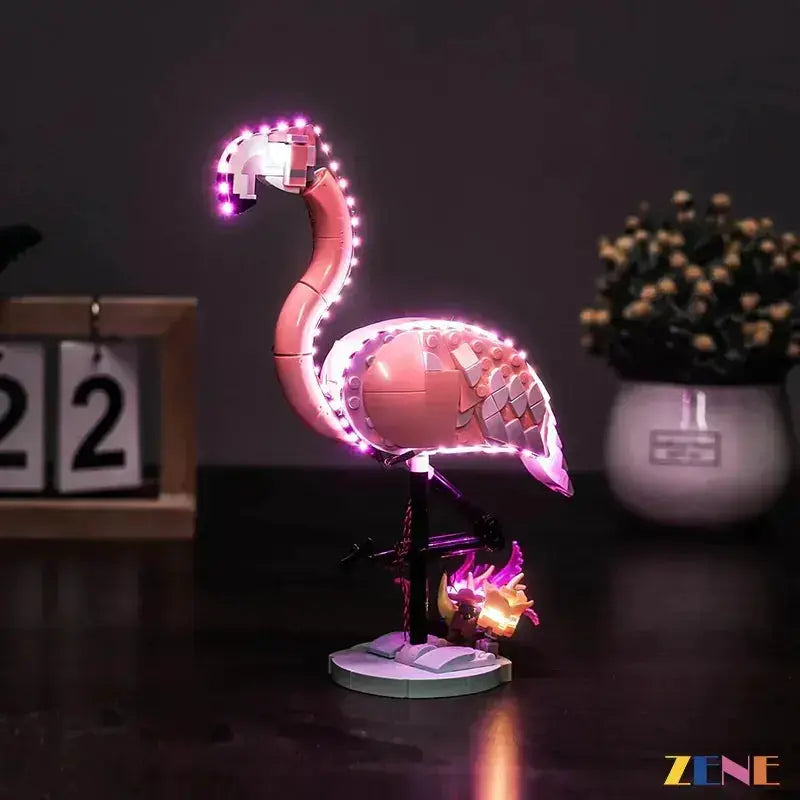 MOC LEGO Lighting Kit for Pink Flamingo 31170 Sets With LED - ToylandEU