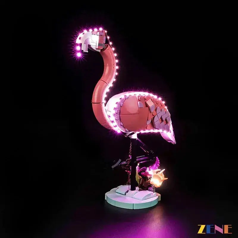 MOC LEGO Lighting Kit for Pink Flamingo 31170 Sets With LED - ToylandEU