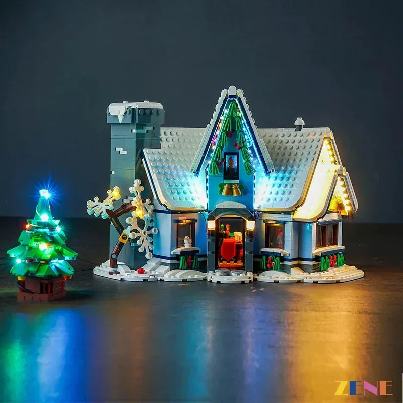 MOC LEGO Light Kit for Winter Village Santa's Visit Easy Install - ToylandEU