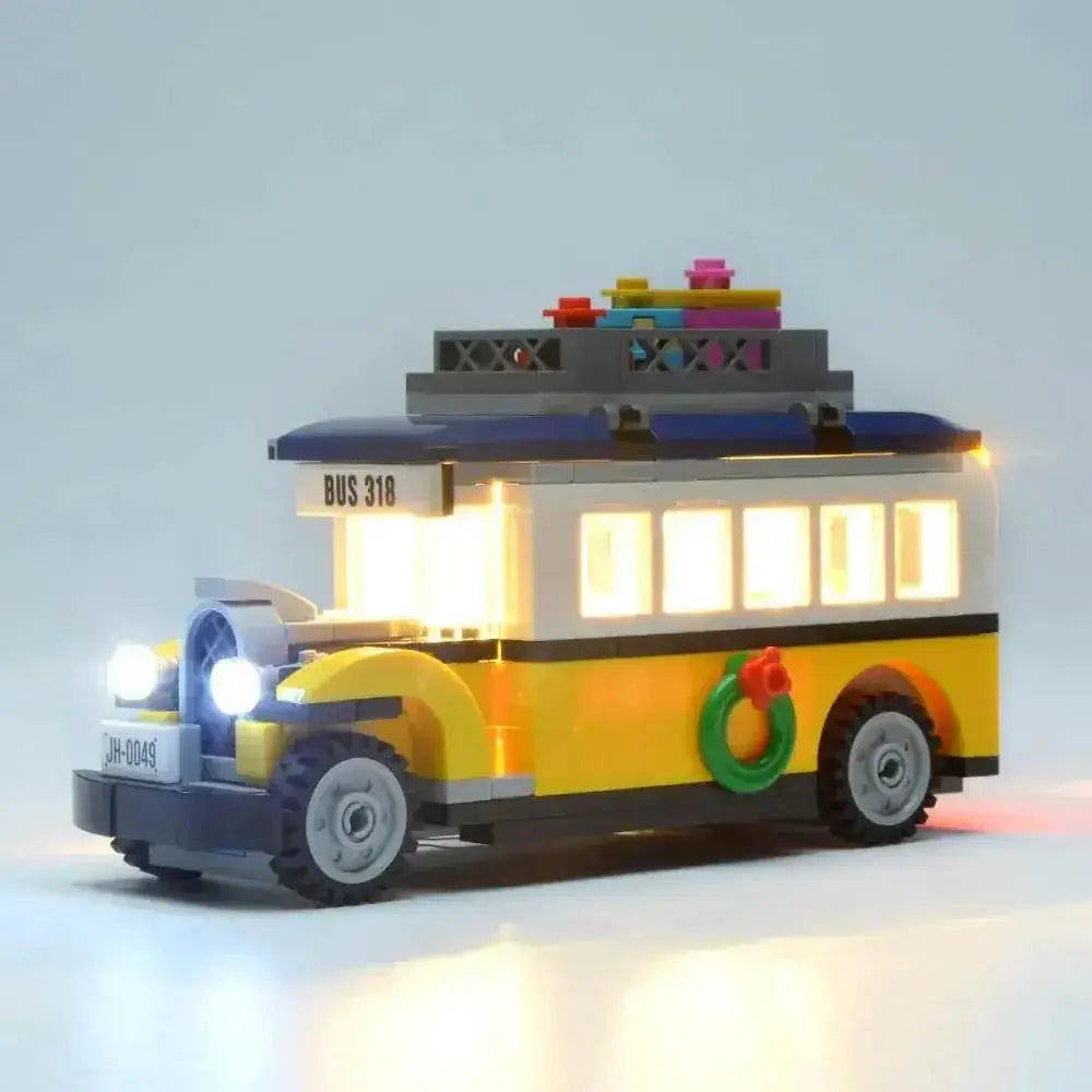 MOC Easy Install LEGO Light Kit For Winter Village Station - ToylandEU