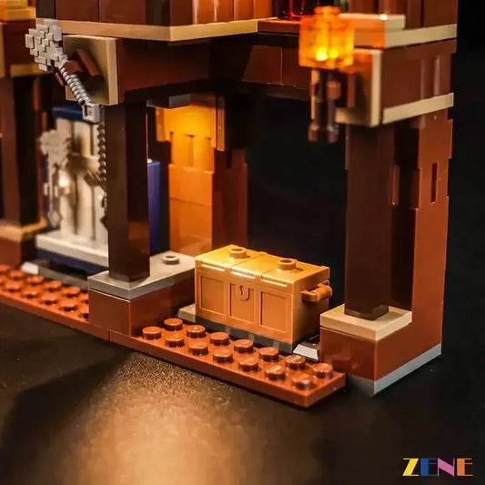 MOC LEGO Light Kit For Woodland Mansion Fighting Ring Brightens Display - ToylandEU