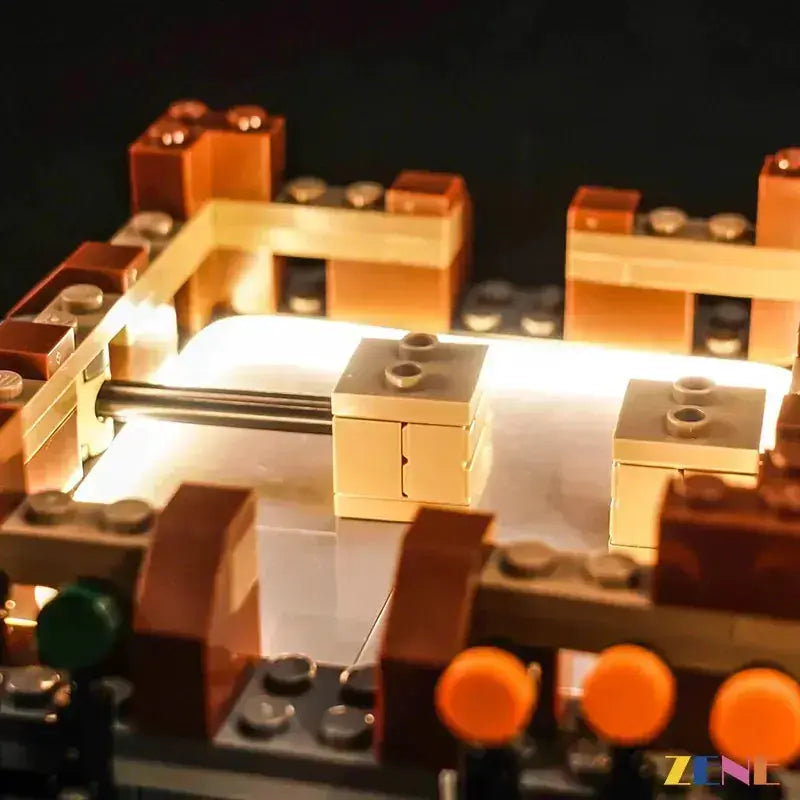 MOC LEGO Light Kit For Woodland Mansion Fighting Ring Brightens Display - ToylandEU