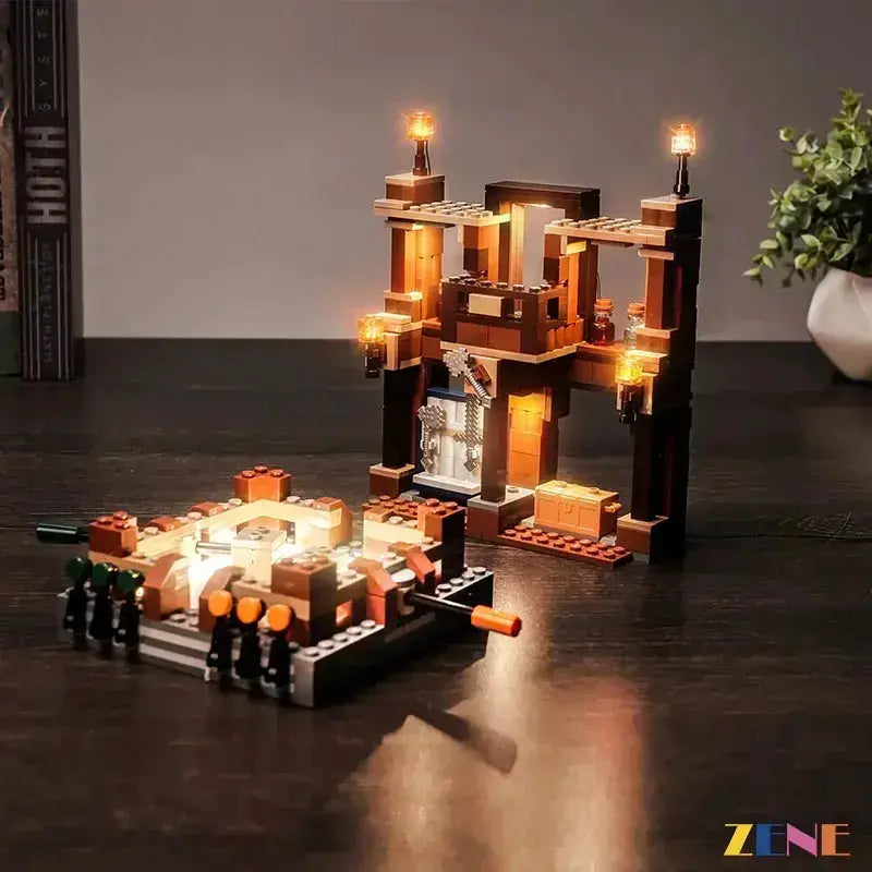 MOC LEGO Light Kit For Woodland Mansion Fighting Ring Brightens Display - ToylandEU