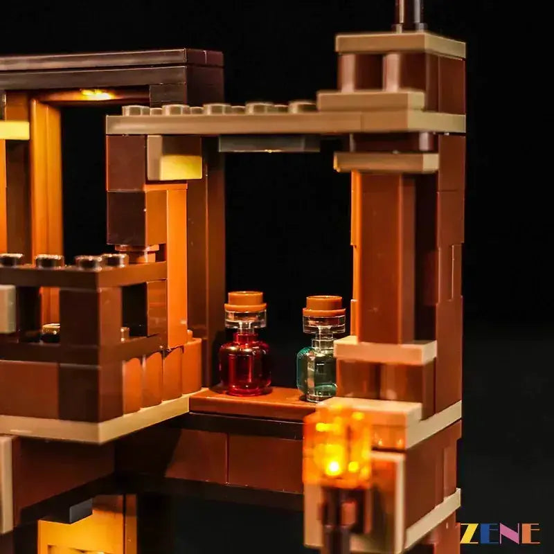 MOC LEGO Light Kit For Woodland Mansion Fighting Ring Brightens Display - ToylandEU