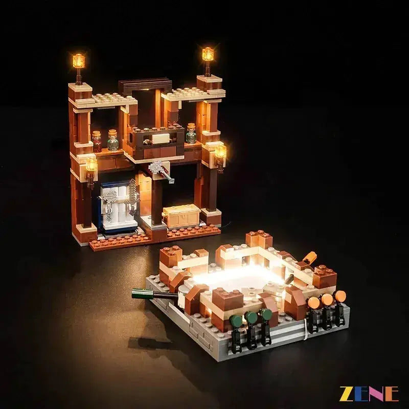 MOC LEGO Light Kit For Woodland Mansion Fighting Ring Brightens Display - ToylandEU
