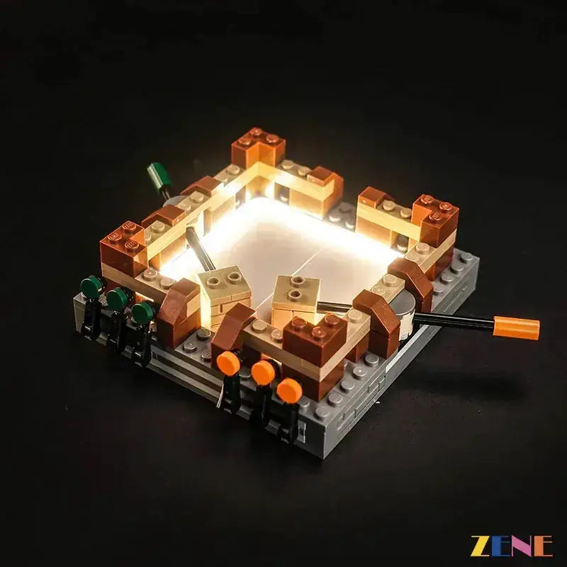 MOC LEGO Light Kit For Woodland Mansion Fighting Ring Brightens Display - ToylandEU