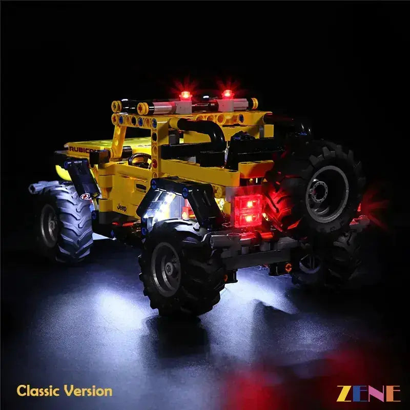 MOC Lego Lighting Kit for Wrangler Jeep 42122 With LEDs - ToylandEU