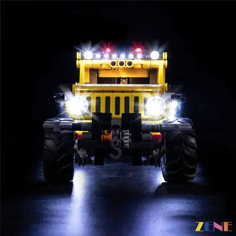 MOC Lego Lighting Kit for Wrangler Jeep 42122 With LEDs - ToylandEU