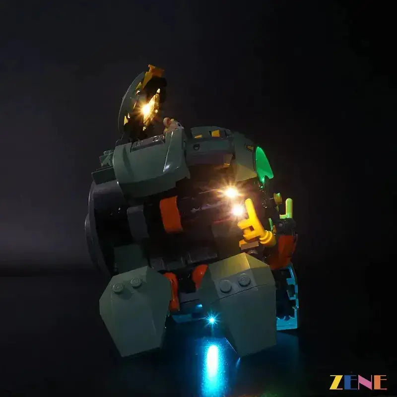MOC LEGO Wrecking Ball Overwatch Light Kit With Concealed Wiring - ToylandEU