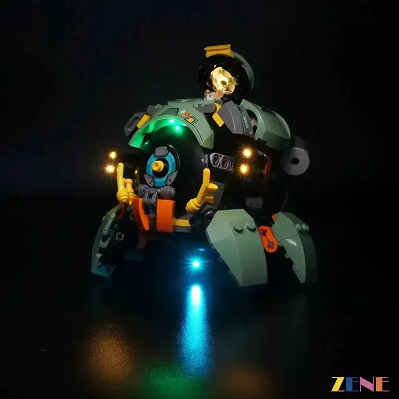 MOC LEGO Wrecking Ball Overwatch Light Kit With Concealed Wiring - ToylandEU