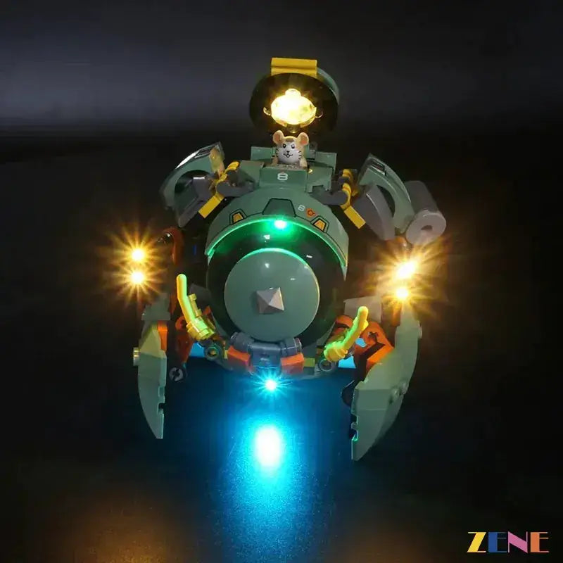 MOC LEGO Wrecking Ball Overwatch Light Kit With Concealed Wiring - ToylandEU